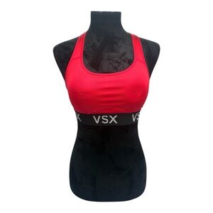 VSX Victoria’s Secret Sport Bra Neon Pink Racerback Sz S/P